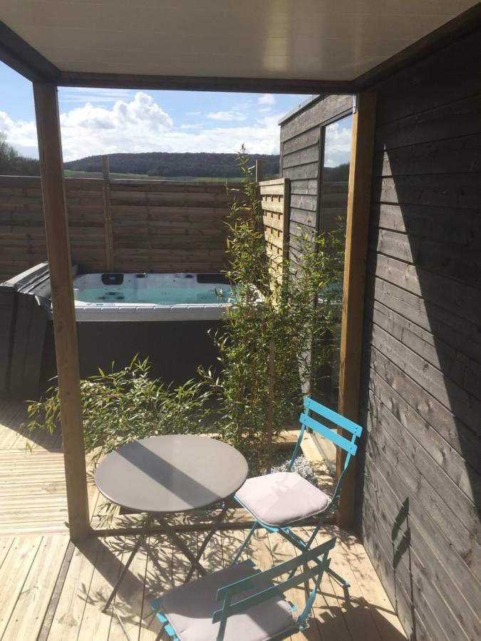 Les Nuits Insolites De La Mothe - Hebergement En Bulle Ou Tiny House Avec Spa Privatif Outremecourt Dış mekan fotoğraf