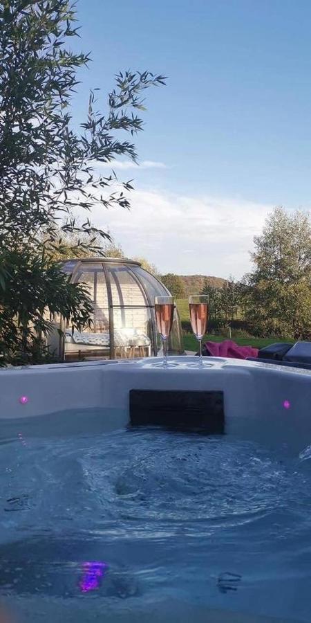 Les Nuits Insolites De La Mothe - Hebergement En Bulle Ou Tiny House Avec Spa Privatif Outremecourt Dış mekan fotoğraf